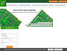 Tablet Screenshot of eurocircuits.de